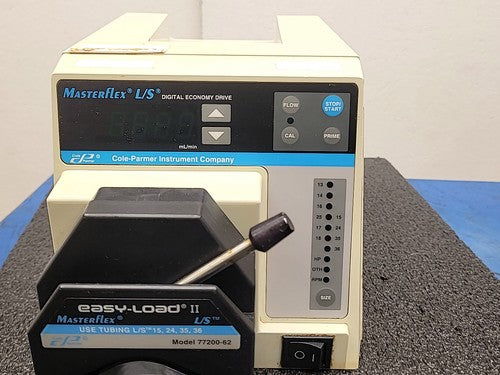 Cole-Parmer Masterflex 7524-40 L/S Digital Economy Drive Pump Head easy-LOAD II