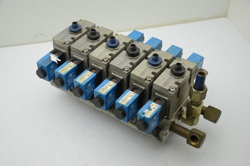 Automatic Valve 6- Pos 6-Valve Manifold, 413B43S3S3-DB7, 413B43S39A-DB7