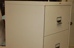 Victor Class 150 Fire Resistant 3-Drawer Storage Cabinet, 29.5"W x 33.5"D x 54"H