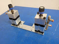 Pneumax Pneumatic Dual Cylinder Actuator w/ Adjustable stops 2420A1513