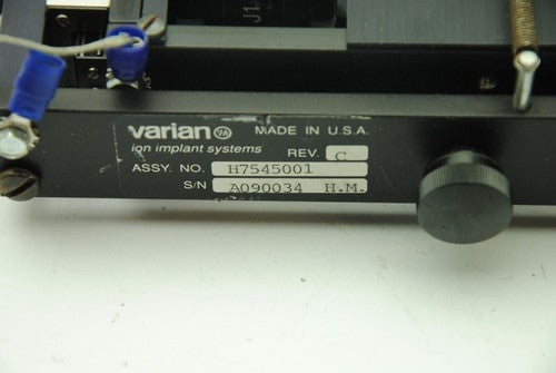 VARIAN H7545001, Flat Finder Assembly Ion implant systems