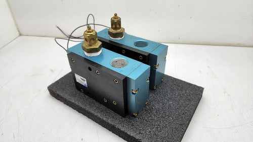 2x MAC Pneumatic Air Solenoid Control Valve 24VDC 67A-C1-BAB-DM-DDAA-1BA 1" NPTF
