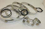Lot of 8 Watlow Thin Band Heaters 3.5"+ 11" STB11A1JFR-2 ST 200WB3J1J1-T 400W