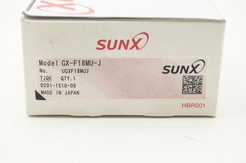 Sunx GX-F18MU-J Splatter Resistant Inductive Proximity Sensor NEW