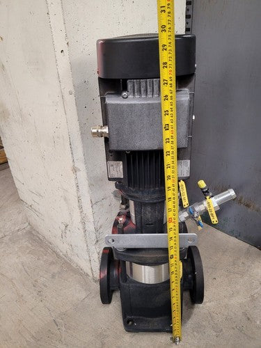 Grudfos CR15-2X-F-A-E-HQQE Never Used 3kW Virtical Multistage Centrifugal Pump