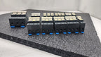 Schneider Electric DF101 DF103 DF143 Lot of 15 Fuse Holders w/ assorted fuses