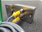 Stainless Steel SS Emergency Machine Off Start Button Turck Euro Fast 8 Pin EMO