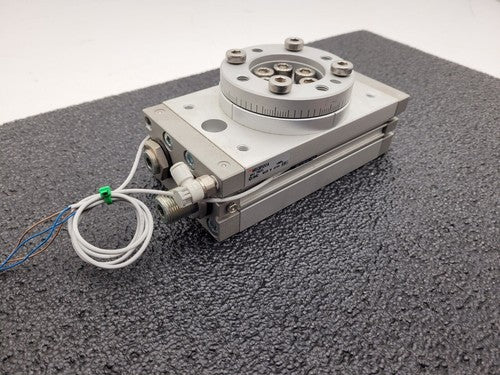 SMC MSQB100A Pneumatic Rotary Actuator Table w/ 2x D-A93 Autoswitches Sensors