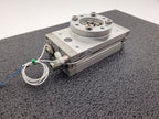 SMC MSQB100A Pneumatic Rotary Actuator Table w/ 2x D-A93 Autoswitches Sensors