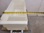 PTFE High Purity Liquid Bath Acid Rinse Tank  10"x10"x21" Tank Inside Unit C