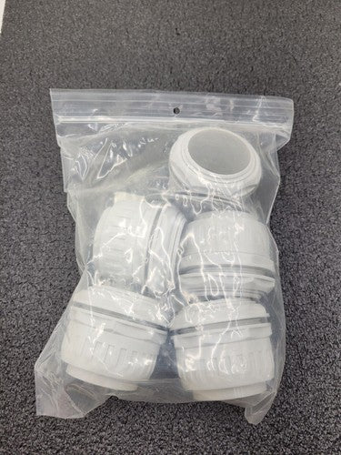 IBOCO RA-50G 5 Pack Light Grey 2" Flexible Conduit Liquid Tight Enclosure Relief