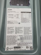 Schneider Electric VHU361 30A 600V Heavy Duty Safety Switch VisiPacT Square D