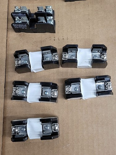 LOT of Bussmann Fusetron Industrial Fuse Holder & BAF-3 FNM Class T Fuses