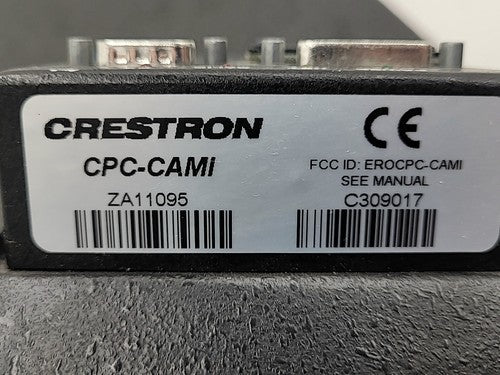 Crestron CPC-CAMI PTZ Camera Control Interface Module Pan Tilt Head Cresnet