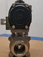 TAVT TA0650 Pneumatic Actuated Ball Valve 1-1/2" Stainless Steel Vacuum DN40