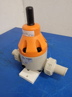 Stubbe DMV755 Liquid / Water Pressure Regulator 1-9 Bar PP EPDM PTFE Unit B