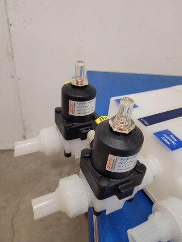 ENGLER High Purity Reservoir w/ Sensors, Gemu Pnumatic Diaphragm Valves