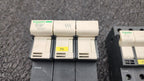 Schneider Electric DF101 DF103 DF143 Lot of 15 Fuse Holders w/ assorted fuses
