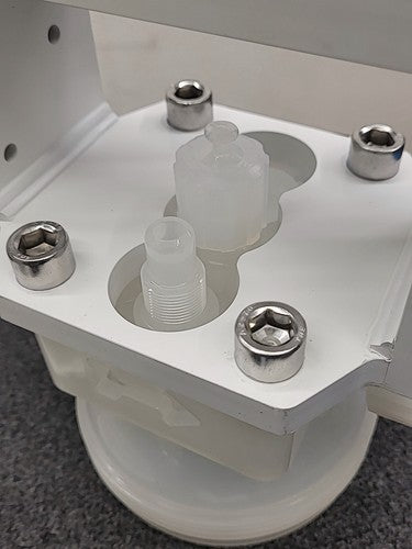 Entegris Chemlock PP Filter Housing YY66B1280 Polypropylene 11" BOWL 1/2"FLARE