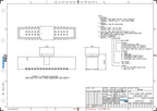 ~2k Amphenol 1P20021511-00012T1LF HD VT TH SHOULDED CONN HEADER SMD 12POS 1.27MM