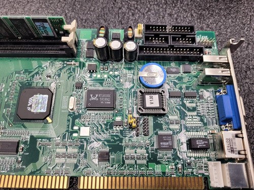 Advantech DC-3010-V Motherboard 8096919100 DCOM Tough Case 6SX Power On Tested B