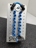 Festo CVP 14-VI 18210 8x BN02 161360 Valves Control Block FBA-2-M12-5POL-RK