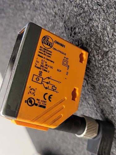 IFM Electronic O5H-FPKG/US Photoelectric Sensor M12 Cable Industrial Automation