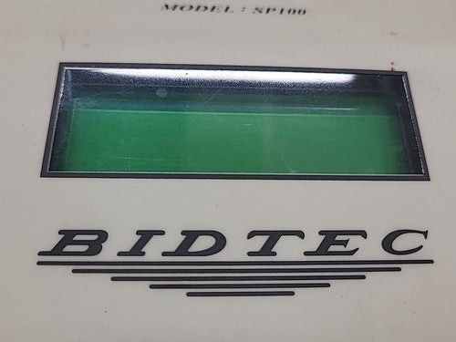 BIDTEC SP100 Spin Coater Control Unit 110/220VAC w/ Remote Switch Box Powers Up