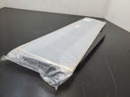 SemiQuarz Quartz Sheet 908mm x 218mm x 3mm  ∓.02mm 90% Transparent 172nm Light