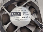 Lot of 46x Orix DC Brushless MDS1225-24M-F28 24VDC Fan 24VDC 0.34A 3000RPM