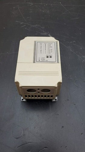 YASKAWA ELECTRIC CIMR-PCD20P2 Variable Frequency Drive .25HP 3PH 230VAC 0-400Hz