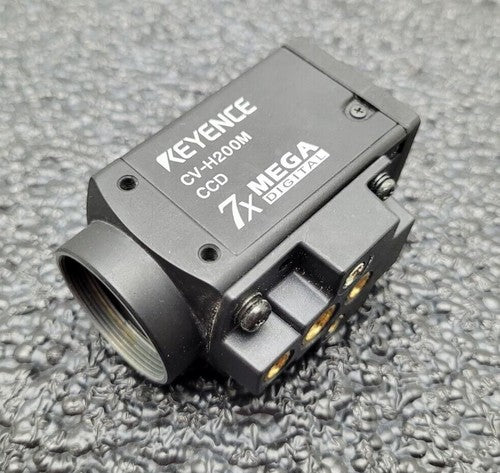 KEYENCE CV-H200M CCD Camera 7x Mega Digital Industrial Inspection Machine Vision