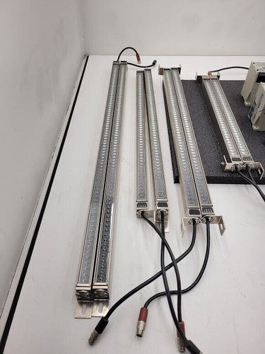 STI Light Curtain Set 2 Controllers 5 Curtain Pairs MC47-20 Series 34" 25" 17"