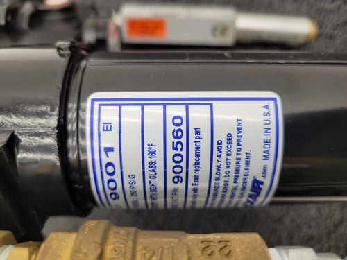 EXAIR E-VAC VACUUM 9001 Filter 9008 Regulator 820002 Vacuum Module