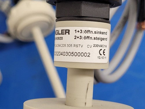 6x ENGLER 003204030500002, SSPP.2.A2.B4.205.305.RSTV High Purity Float Switch