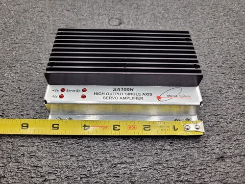 MicroE Systems SA100H High Output Single Axis Servo Amplifier 1-20kHz