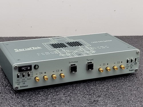 SerialTek 12GB SAS Splitter S-M12SA-SMA Working Pull Includes power supply