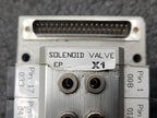 Pneumax 16x Solenoid Valve Manifold Breakout Board D-Sub Cable 24VDC Industrial