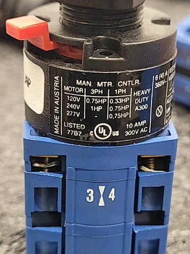 Kraus & Naimer CG4 AH4307*01*01 Cam Changeover Transfer Switch Lot of 6