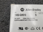 2x New Allen Bradley 1492-GH010 Supplementary Protector Ser B 1A Circuit Breaker