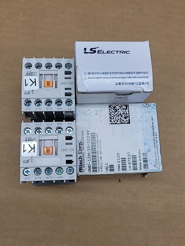 LS Electric GMD-12M Mini Contactor 3 Pole DC 24V Coil AC-3 12A HJ02004-6004D
