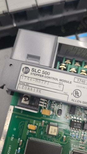 Allen Bradley SLC 500 PLC System Lot (2) 1746-A10 Chassis Racks & Modules