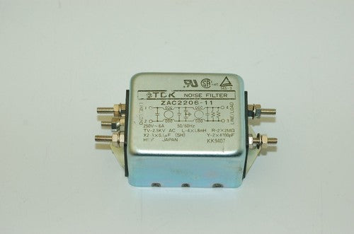 Corcom (10VR1, 20VK6) & TDK (ZAC2206-11) Line Filters