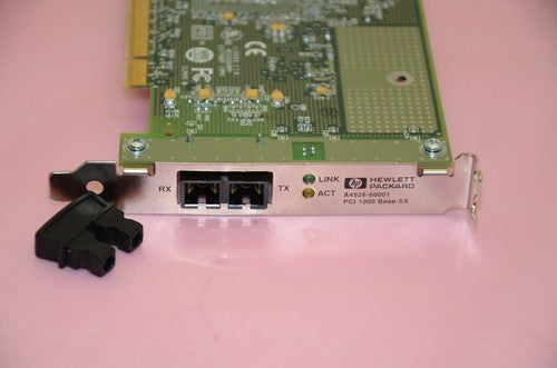 HP Gigabit Fiber PCI 1000 Base-SX Ethernet LAN Card A4926-60001