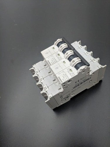 Lot of 2 Siemens 5SJ42, 2-Pole 10A 125VDC 240 VAC Circuit Breakers