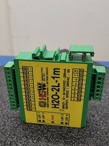 HSW H2O-2L-1m Level Controller Module 12-24 VAC/VDC DIN Dry Cleaner Control