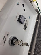 3x Custom Idec EMO Keyed Switch Power Panel On-Off System Panels