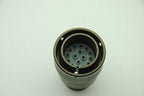 ITT Cannon CB6U24-7PC 16-Pin Male Connector, Twist Lock, No Pins (A)  - NEW
