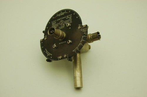 Lot of 2x General Radio Type 1602-B UHF Admittance Meter one has some damage