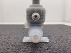 SMC LVQ40-Z13N-6 High Purity Pneumatic Diaphragm Valve 80PSI 1/2" Flare PFA